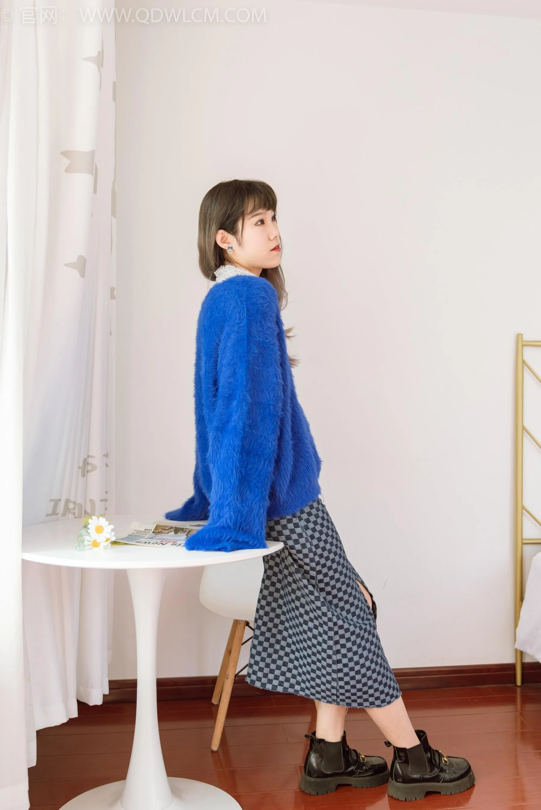 物恋传媒 NO.1507 依依-蓝色情怀 [140P]插图5